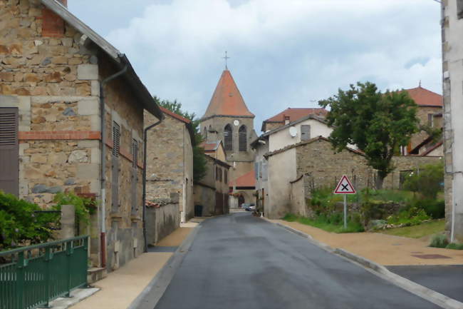 Entrée du village - Bertignat (63480) - Puy-de-Dôme