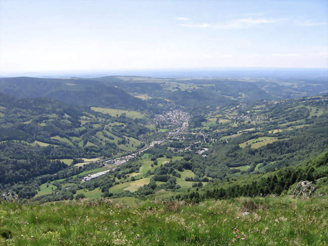 La Bourboule vue du Puy Gros - La Bourboule (63150) - Puy-de-Dôme