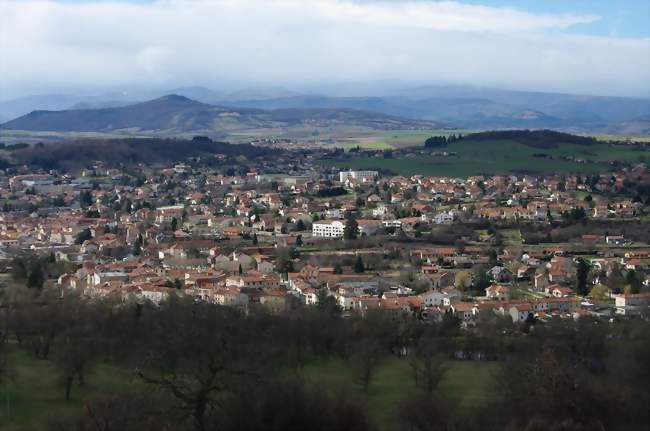 Vue de Brassac-les-Mines depuis le village de Marnat - Brassac-les-Mines (63570) - Puy-de-Dôme