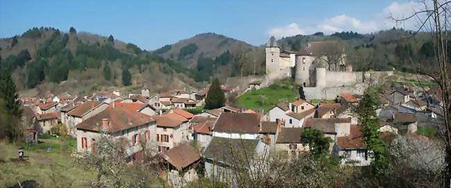 Châteldon et son château - Châteldon (63290) - Puy-de-Dôme