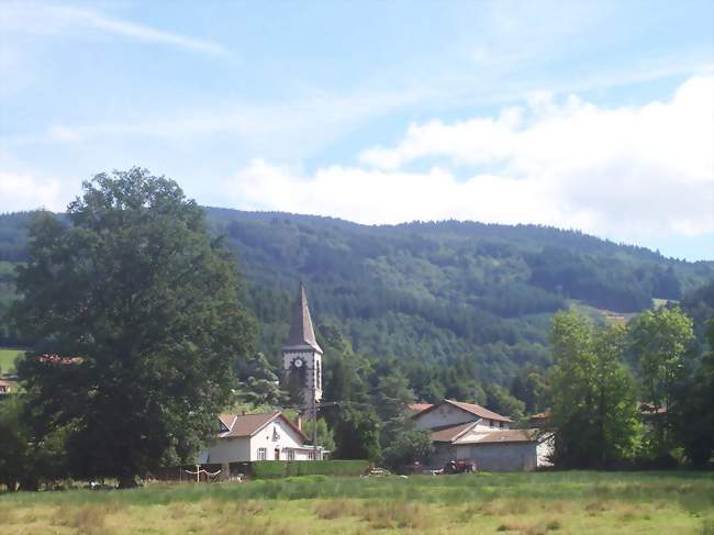 Vue du petit village de la Forie - La Forie (63600) - Puy-de-Dôme