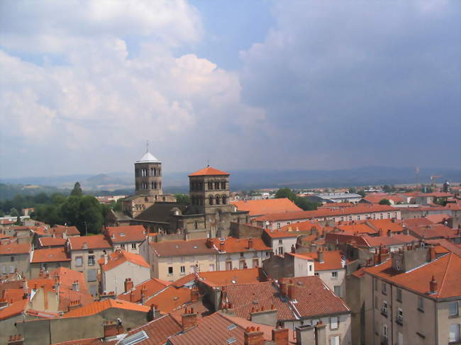 La ville depuis la tour de l'Horloge - Issoire (63500) - Puy-de-Dôme