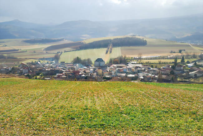 Vue du village - Ludesse (63320) - Puy-de-Dôme