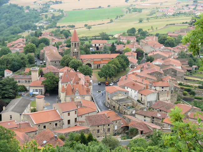 Nonette vu du site de l'ancien château - Nonette (63340) - Puy-de-Dôme