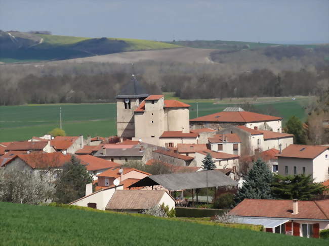 Vue sur le centre - Pérignat-sur-Allier (63800) - Puy-de-Dôme