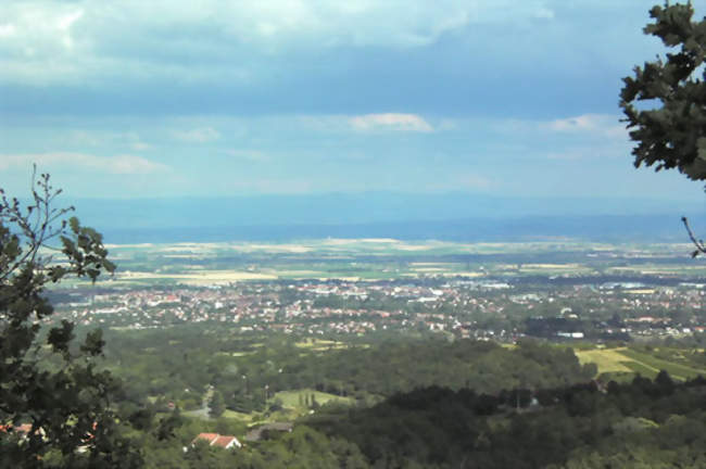 Riom vu de Montaclier - Riom (63200) - Puy-de-Dôme