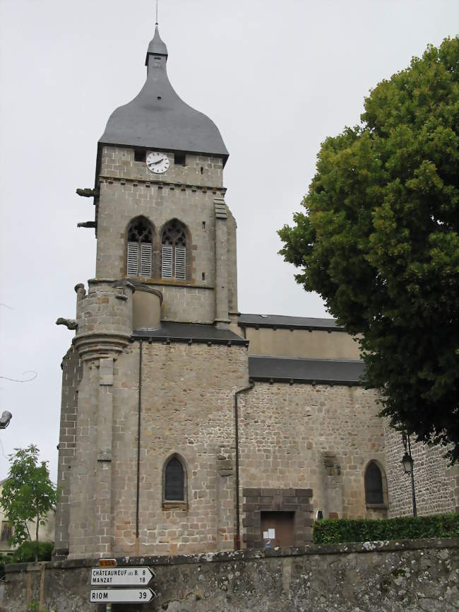 L'Église Saint-Gervais et Saint-Protais inscrite aux monuments historiques - Saint-Gervais-d'Auvergne (63390) - Puy-de-Dôme