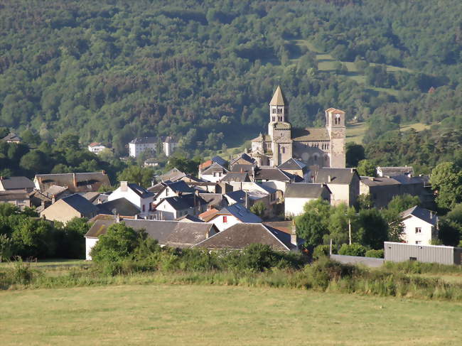 Vue générale de Saint-Nectaire - Saint-Nectaire (63710) - Puy-de-Dôme