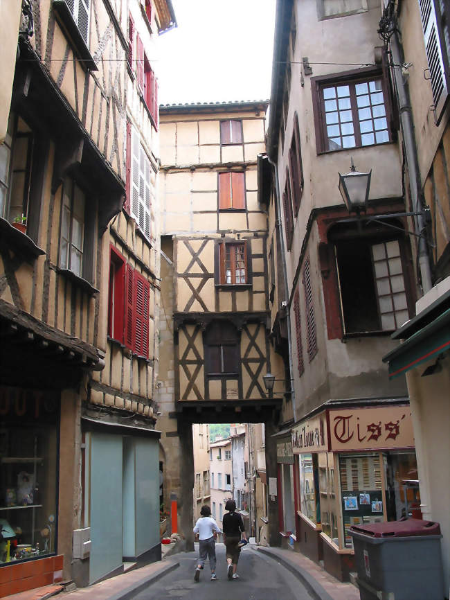 La pedde du Coin des Hasards dans les vieux quartiers - Thiers (63300) - Puy-de-Dôme