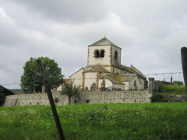 Chevet de l'église romane de Colamine-sous-Vodable - Vodable (63500) - Puy-de-Dôme