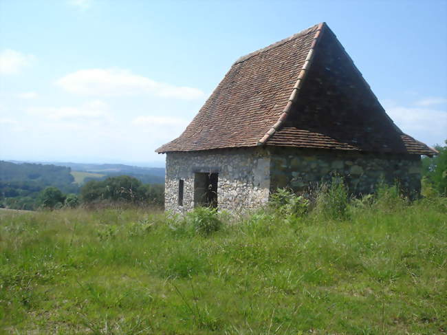 Paysage au-dessus d'Andrein et de la vallée du gave d'Oloron - Andrein (64390) - Pyrénées-Atlantiques