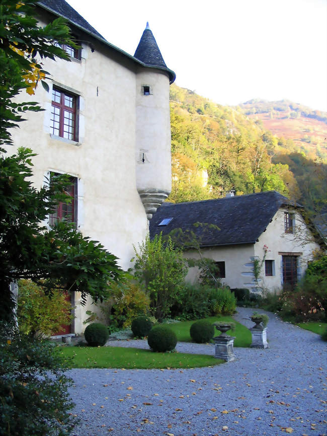 Façade sud du château de Béon - Aste-Béon (64260) - Pyrénées-Atlantiques