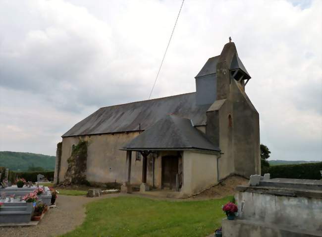 L'église Saint-Barthélémy - Bassillon-Vauzé (64350) - Pyrénées-Atlantiques