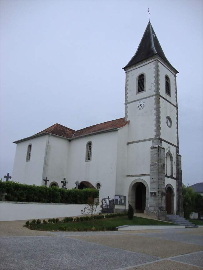 L'église Saint-Pierre de Béhasque - Béhasque-Lapiste (64120) - Pyrénées-Atlantiques