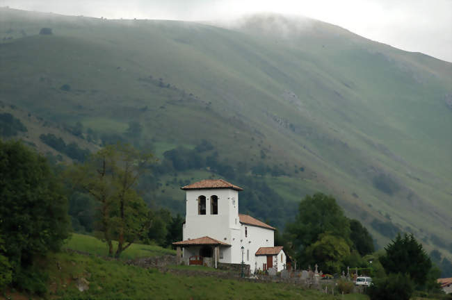 Léglise de l'Assomption - Béhorléguy (64220) - Pyrénées-Atlantiques