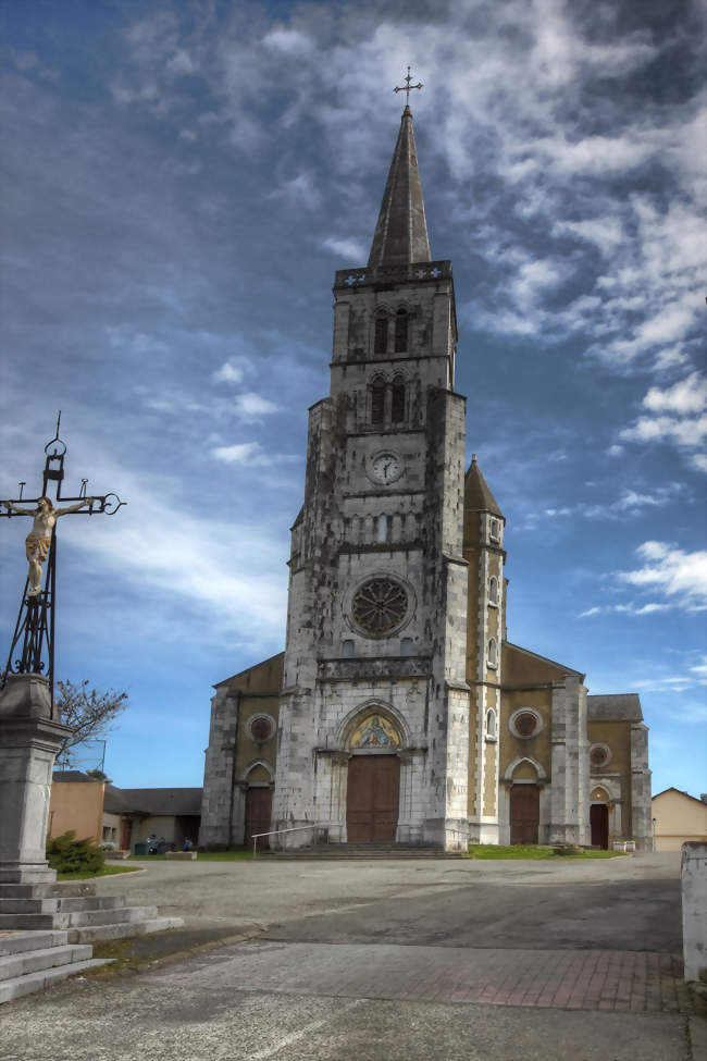 Église de l`Assomption-de-Notre-Dame - Bénéjacq (64800) - Pyrénées-Atlantiques