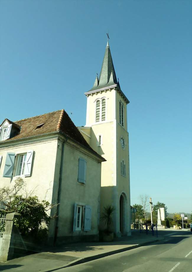 L'église Saint-Jean-Baptiste des Rivières - Biron (64300) - Pyrénées-Atlantiques