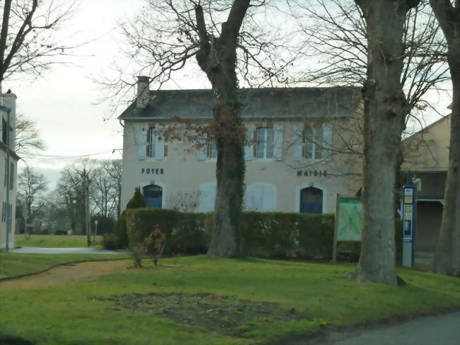 La mairie de Bournos - Bournos (64450) - Pyrénées-Atlantiques