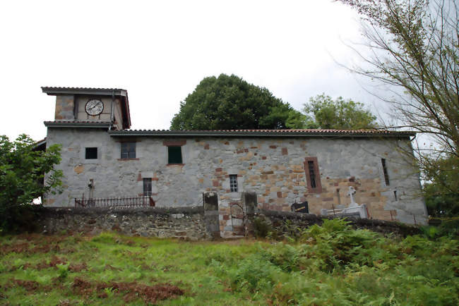 Bustince - Église de l'Assomption-de-la-Bienheureuse-Vierge-Marie - Bustince-Iriberry (64220) - Pyrénées-Atlantiques