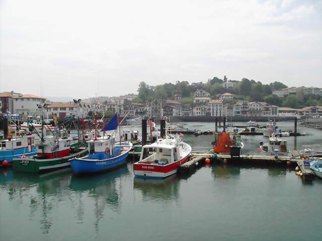 Vue depuis le port de Saint-Jean-de-Luz - Ciboure (64500) - Pyrénées-Atlantiques