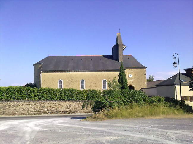 L'église Saint-Germain-d'Auxerre - Escoubès (64160) - Pyrénées-Atlantiques
