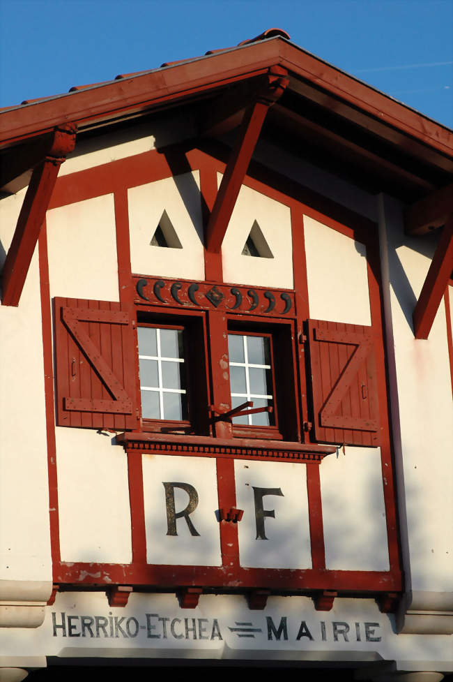 La mairie de Guéthary - Guéthary (64210) - Pyrénées-Atlantiques