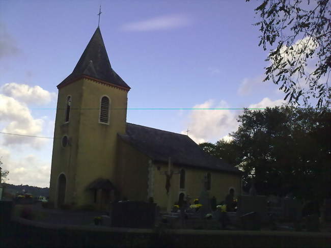 L'église Saint-Sébastien - Hagetaubin (64370) - Pyrénées-Atlantiques