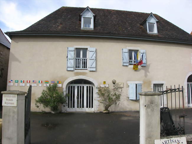 La mairie de Laàs - Laàs (64390) - Pyrénées-Atlantiques