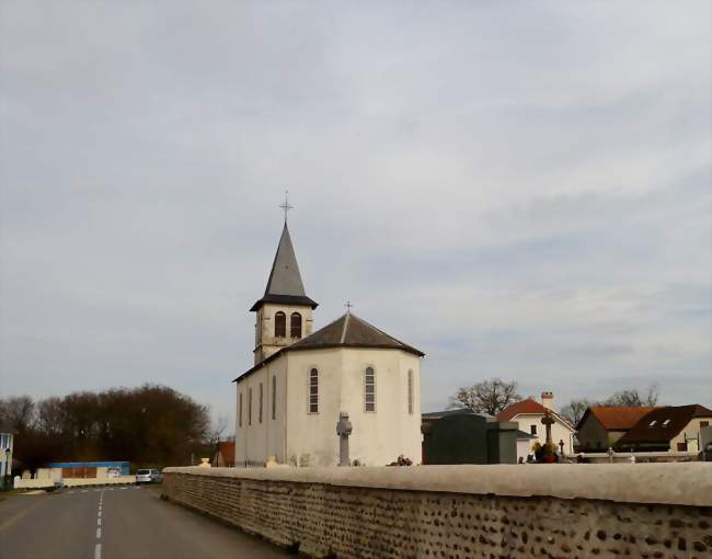 Léglise Notre-Dame-de-lAssomption - Lasclaveries (64450) - Pyrénées-Atlantiques