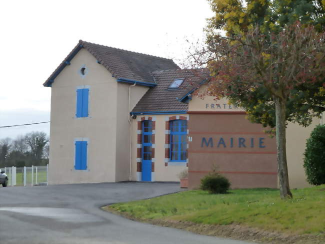 La mairie de Lonçon - Lonçon (64410) - Pyrénées-Atlantiques