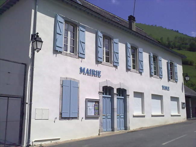 La mairie et lécole de Lourdios-Ichère - Lourdios-Ichère (64490) - Pyrénées-Atlantiques