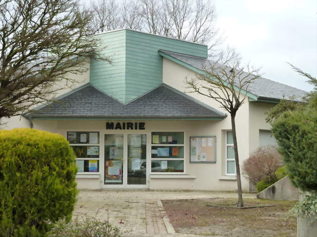 La mairie de Lourenties - Lourenties (64420) - Pyrénées-Atlantiques