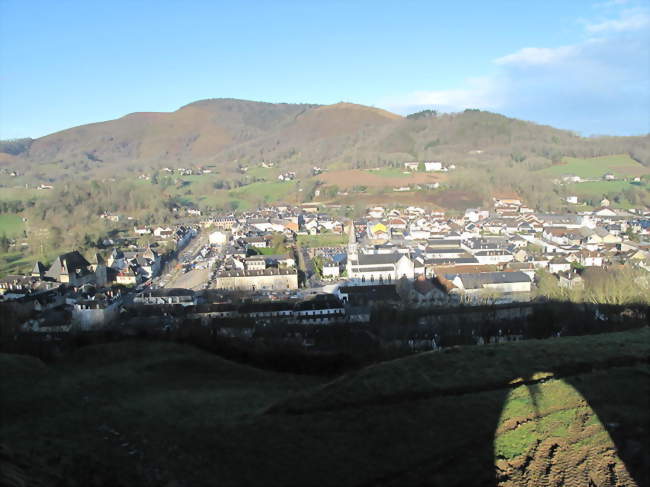 Vue générale de Mauléon depuis le fort - Mauléon-Licharre (64130) - Pyrénées-Atlantiques