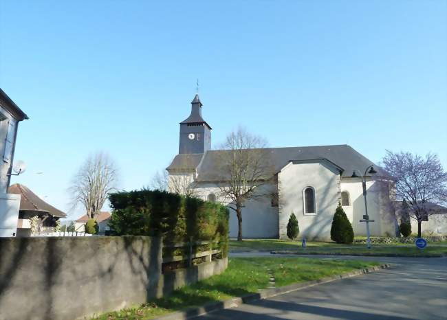 L'église Saint-Barthélemy - Mont (64300) - Pyrénées-Atlantiques