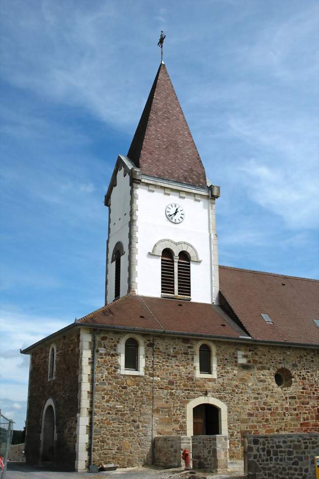 L'église Saint-Jean-Baptiste - Orègue (64120) - Pyrénées-Atlantiques