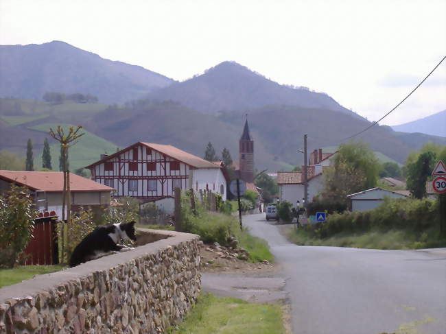 Entrée du village - Ossès (64780) - Pyrénées-Atlantiques