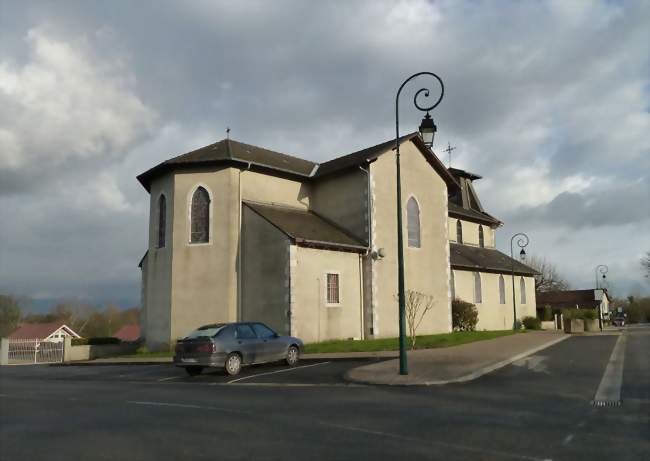 L'église Saint-Jean-Baptiste - Saint-Castin (64160) - Pyrénées-Atlantiques