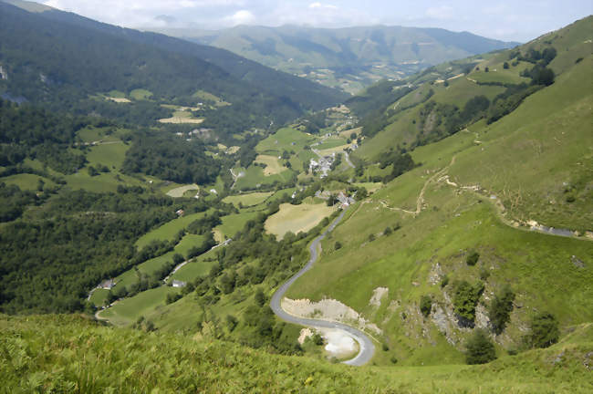 Vue générale de Sainte-Engrâce - Sainte-Engrâce (64560) - Pyrénées-Atlantiques