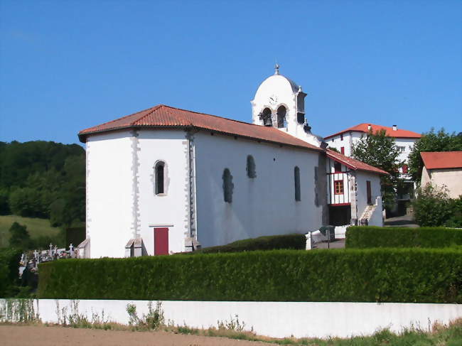 L'église de Saint-Esteben - Saint-Esteben (64640) - Pyrénées-Atlantiques