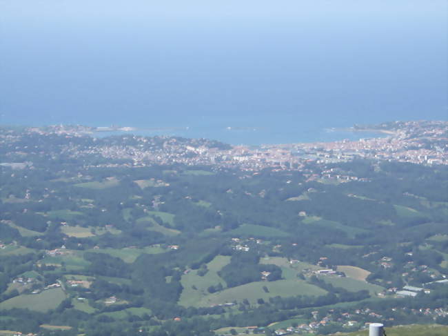 Panorama de Saint-Jean-de-Luz depuis La Rhune - Saint-Jean-de-Luz (64500) - Pyrénées-Atlantiques