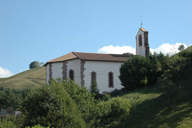 L'église Saint-Martin - Saint-Martin-d'Arrossa (64780) - Pyrénées-Atlantiques