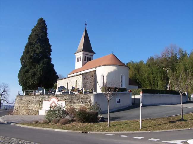 Léglise Saint-Barthélémy - Urdès (64370) - Pyrénées-Atlantiques
