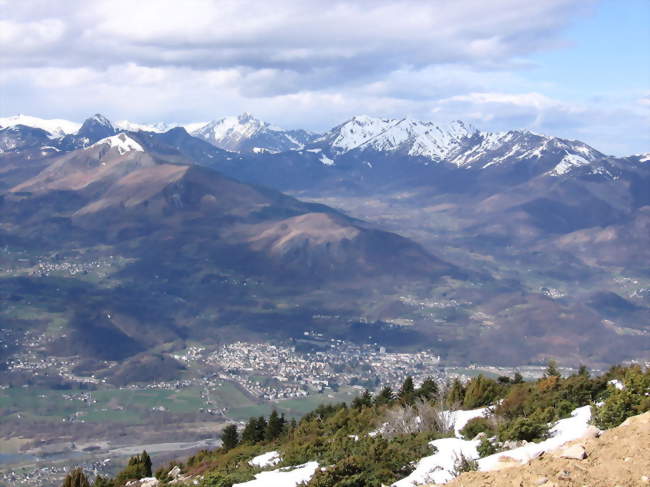 Argelès-Gazost, vue depuis Hautacam - Argelès-Gazost (65400) - Hautes-Pyrénées