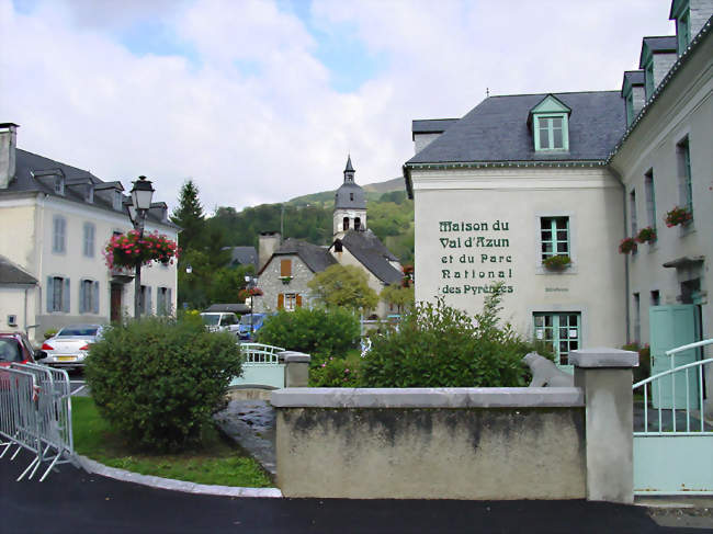 Le centre du village - Arrens-Marsous (65400) - Hautes-Pyrénées