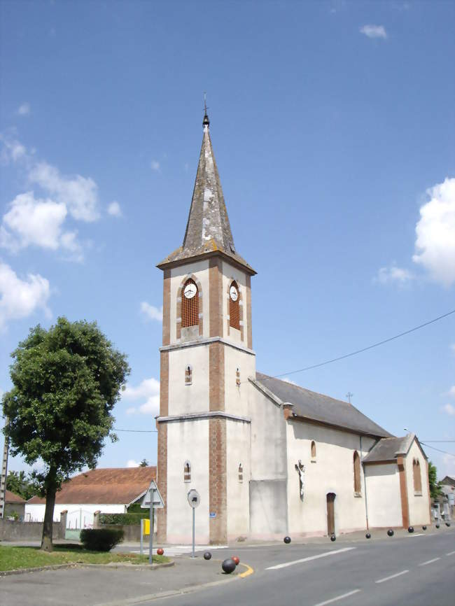 L'église de l'Assomption - Bours (65460) - Hautes-Pyrénées