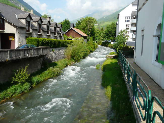 Le Bastan en limites d'Esquièze-Sère (à gauche) et de Luz-Saint-Sauveur - Esquièze-Sère (65120) - Hautes-Pyrénées