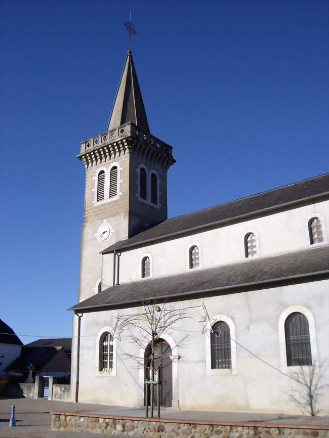 L'église Saint-Laurent - Luquet (65320) - Hautes-Pyrénées