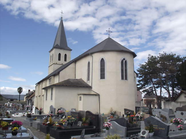 L'église Saint-Christophe - Momères (65360) - Hautes-Pyrénées