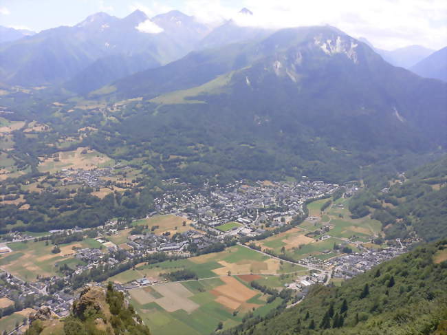 Le bourg de Saint-Lary-Soulan dans la vallée d'Aure - Saint-Lary-Soulan (65170) - Hautes-Pyrénées
