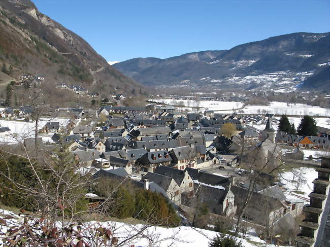 Vue d'ensemble sur la commune - Vignec (65170) - Hautes-Pyrénées